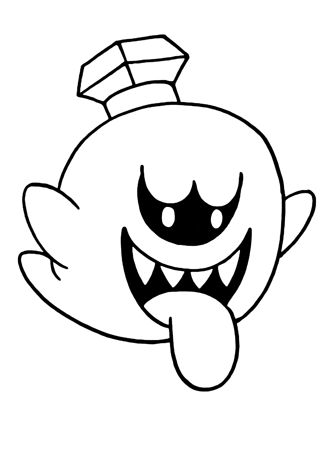 90 Printable King Boo Coloring Pages 3