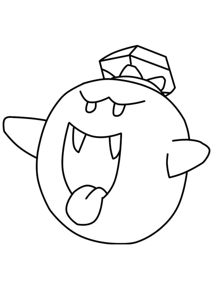 90 Printable King Boo Coloring Pages 4