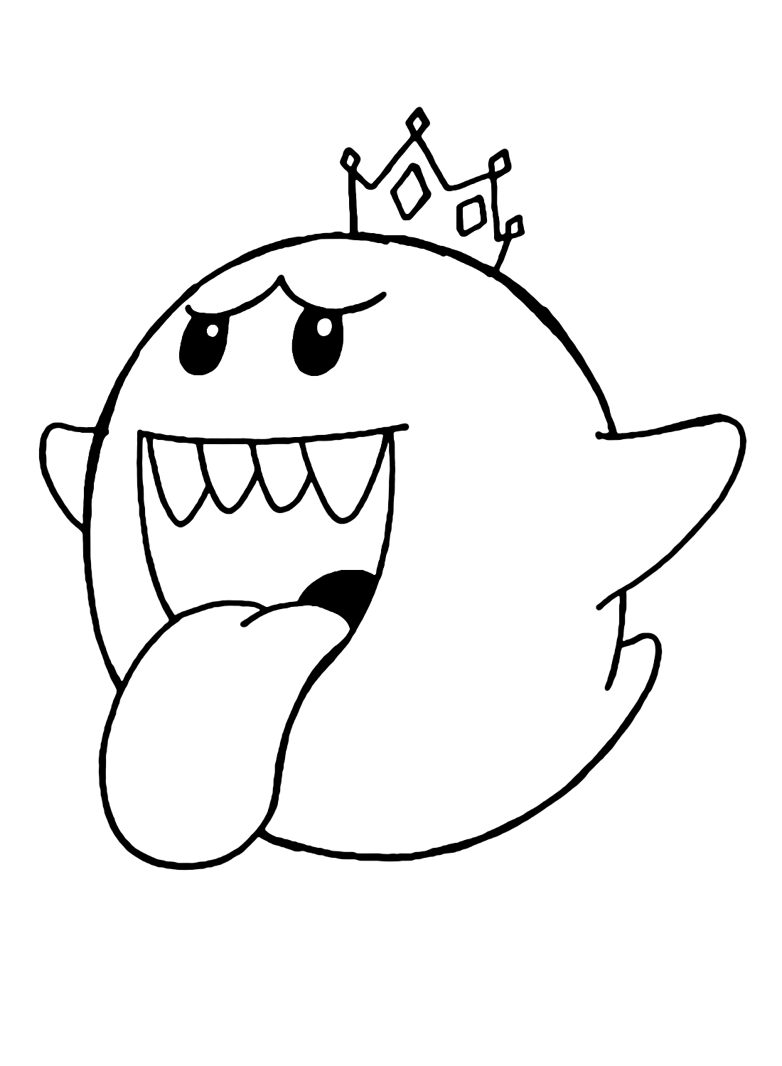 90 Printable King Boo Coloring Pages 47