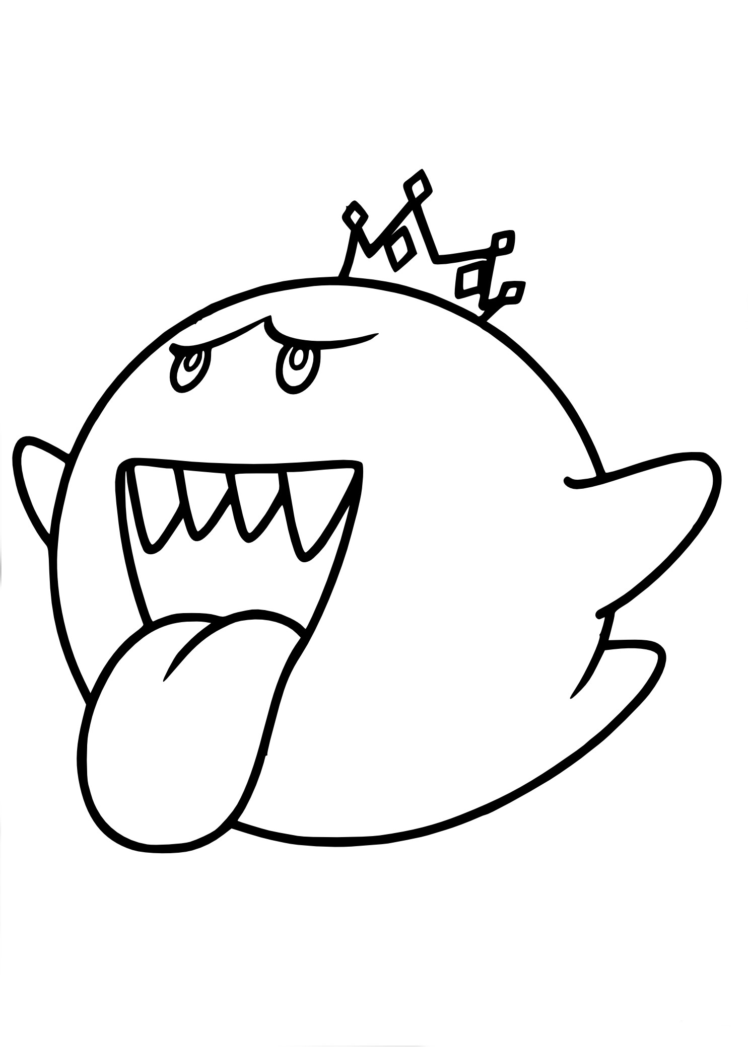 90 Printable King Boo Coloring Pages 55