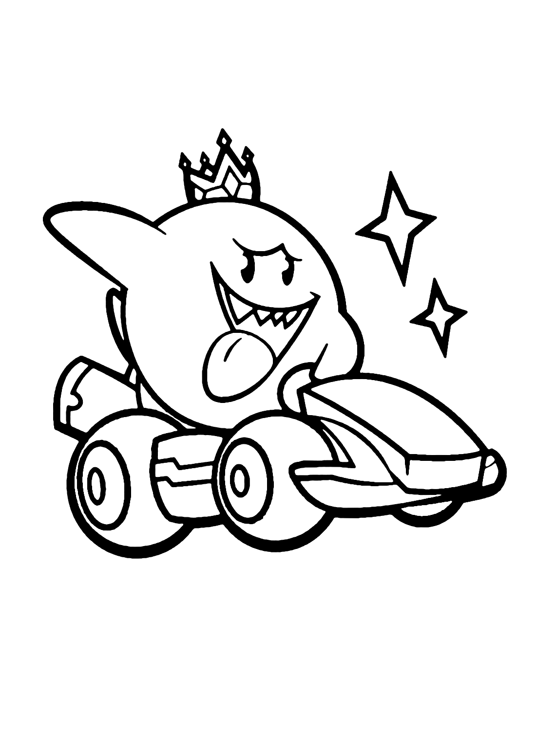 90 Printable King Boo Coloring Pages 84