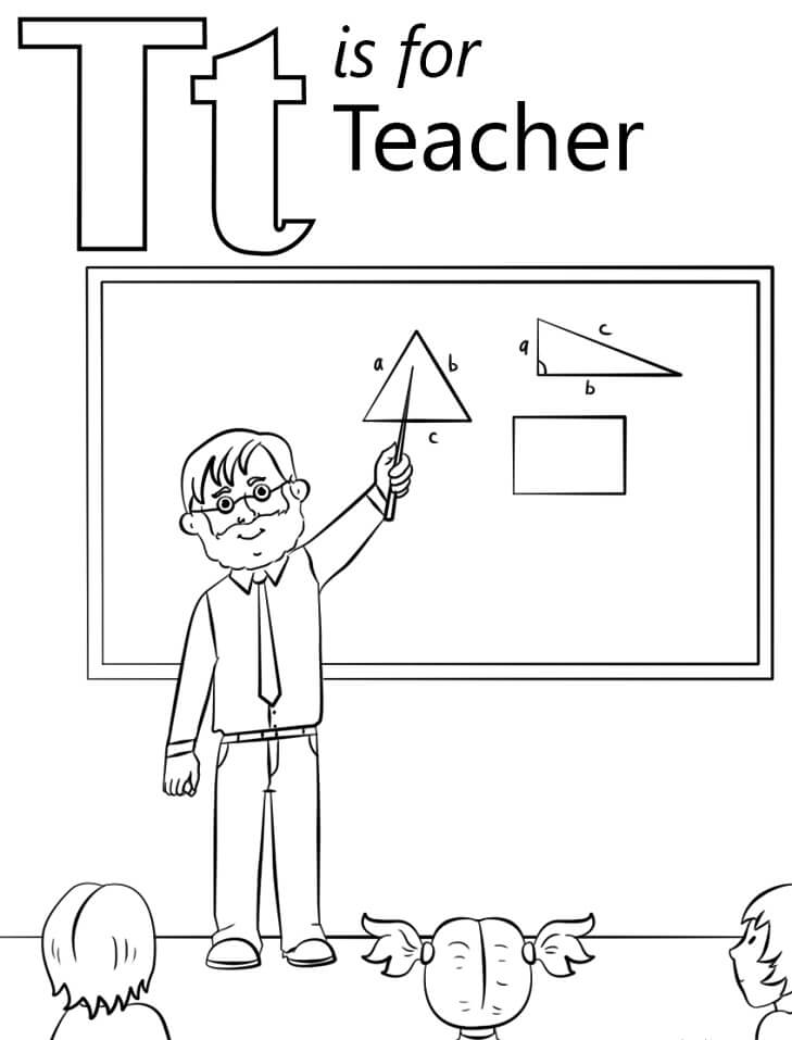 90 Printable Letter T Coloring Pages 25