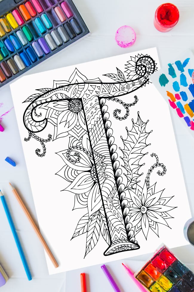 90 Printable Letter T Coloring Pages 26