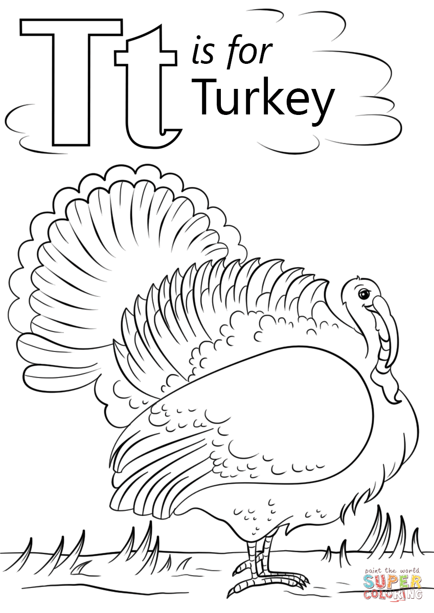 90 Printable Letter T Coloring Pages 33