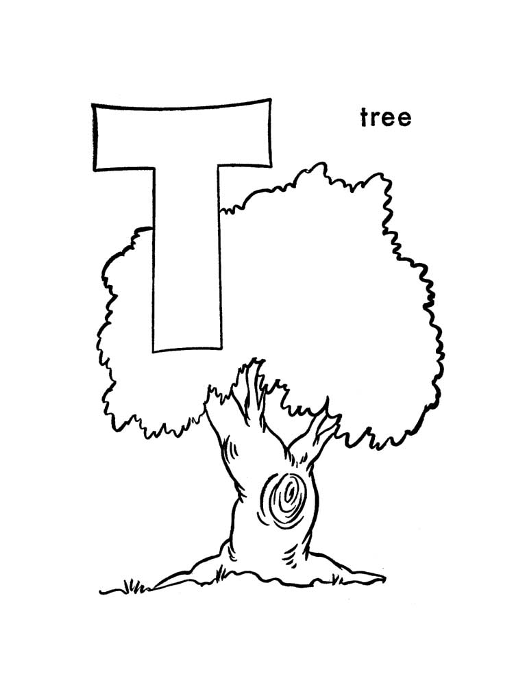90 Printable Letter T Coloring Pages 37