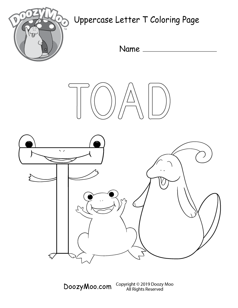 90 Printable Letter T Coloring Pages 40