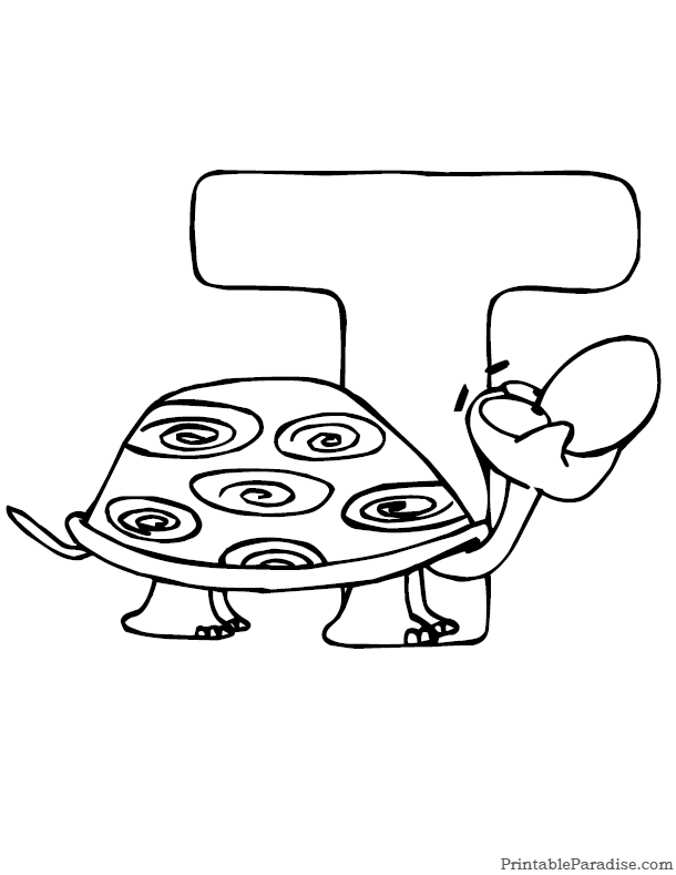 90 Printable Letter T Coloring Pages 44