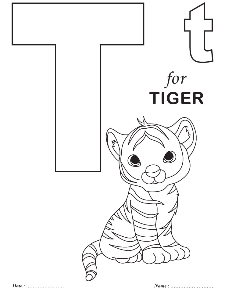 90 Printable Letter T Coloring Pages 50