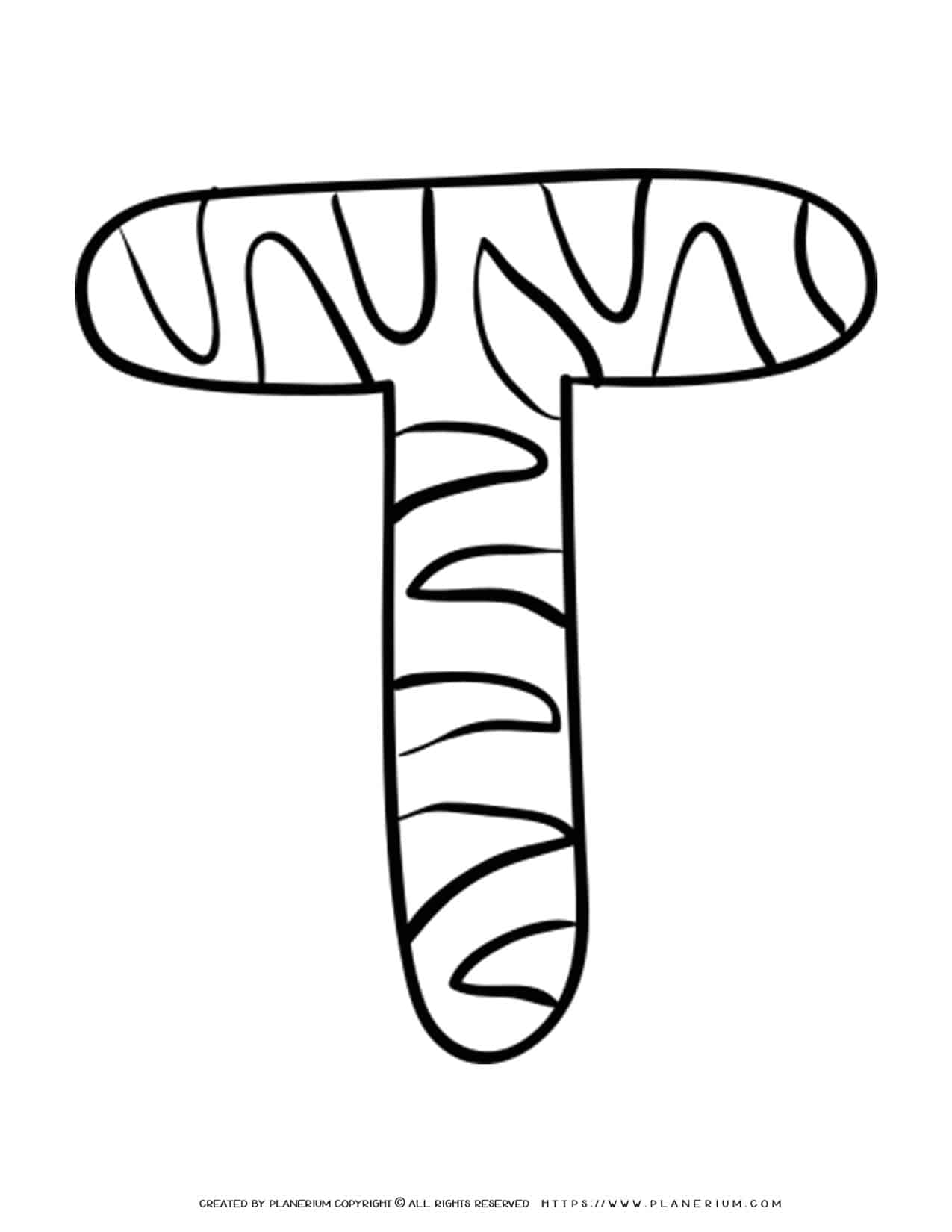 90 Printable Letter T Coloring Pages 64