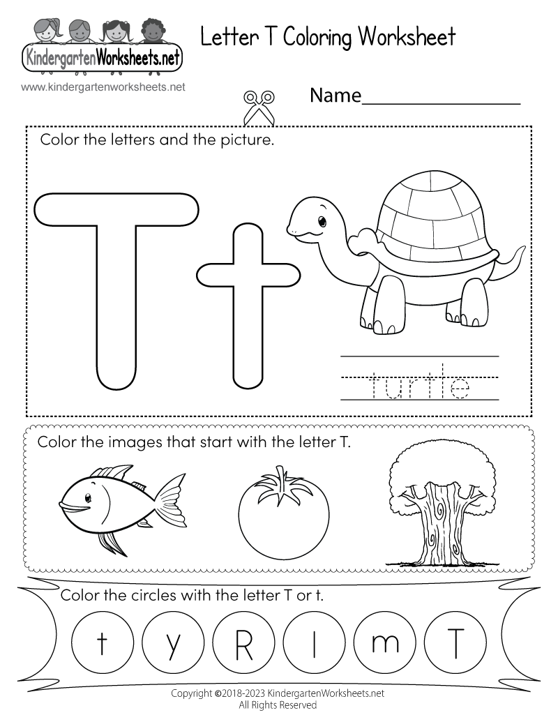 90 Printable Letter T Coloring Pages 87