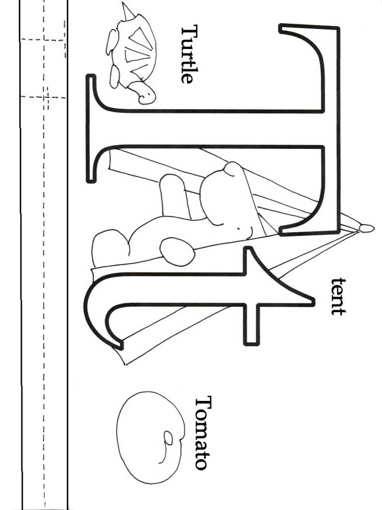 90 Printable Letter T Coloring Pages 89