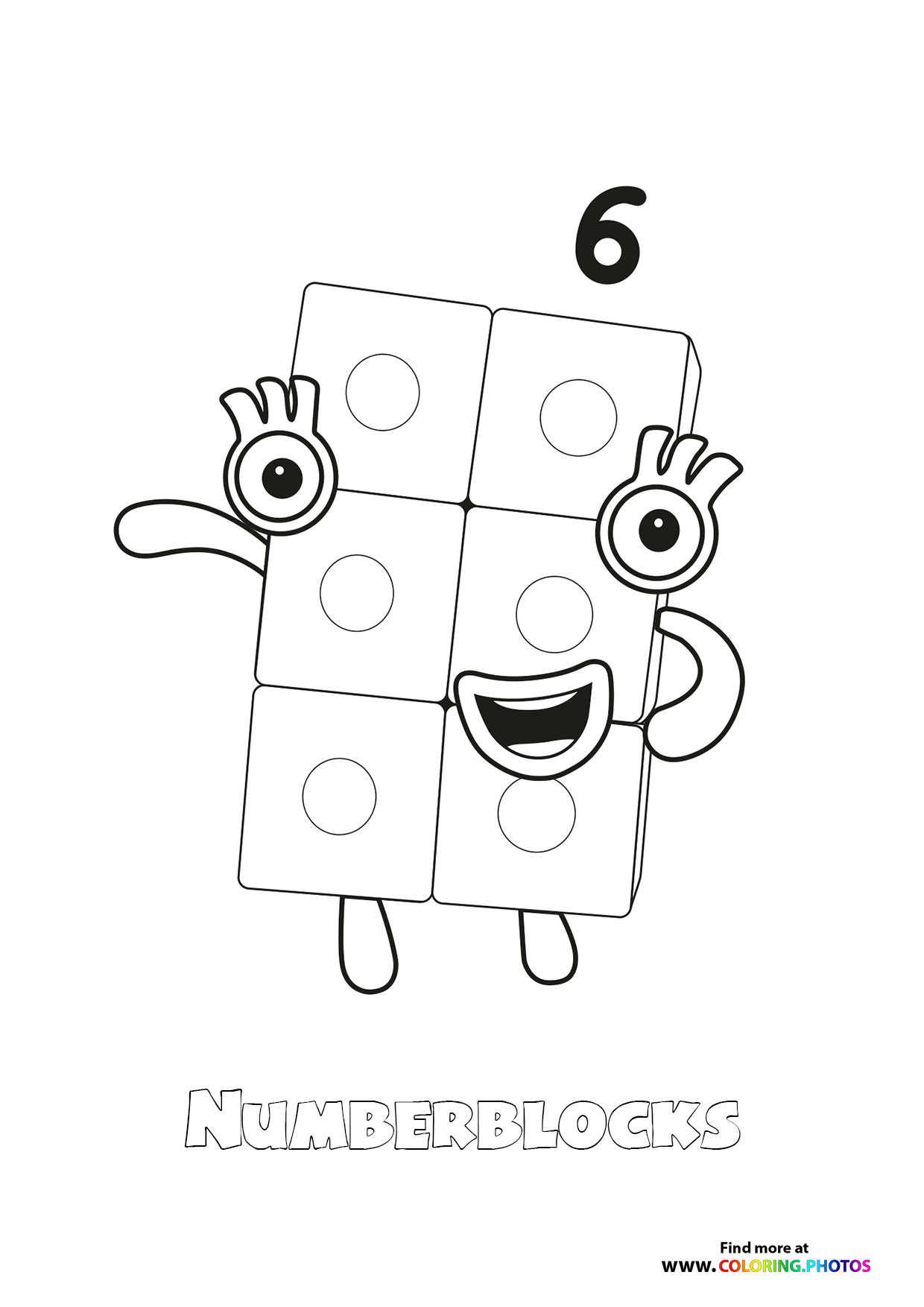 90 Printable Number Block Coloring Pages 15
