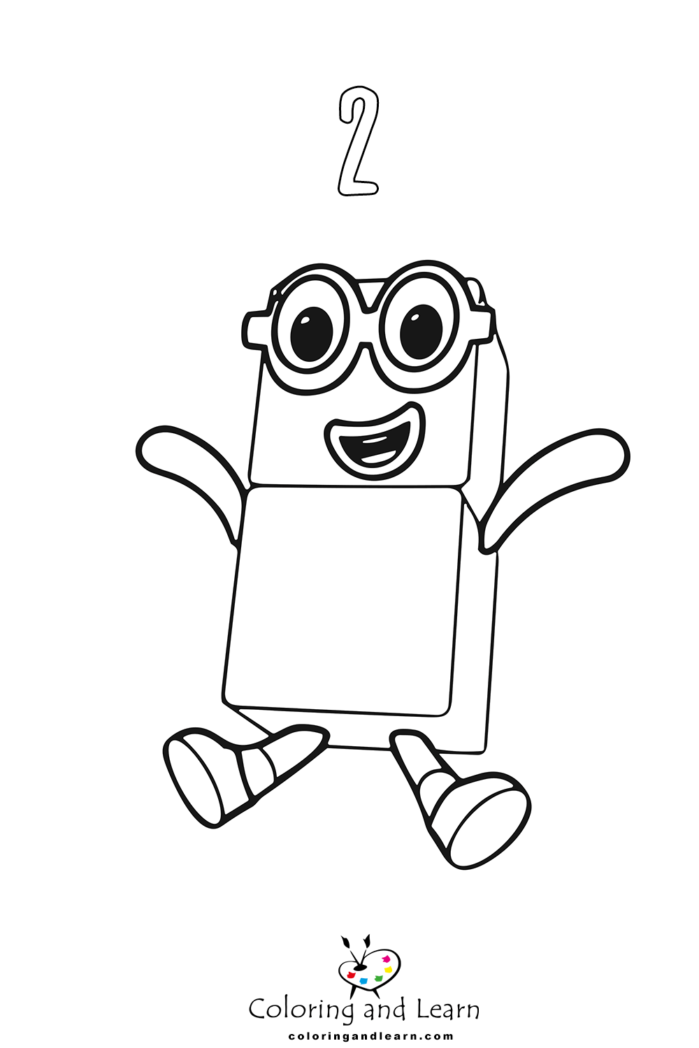 90 Printable Number Block Coloring Pages 41
