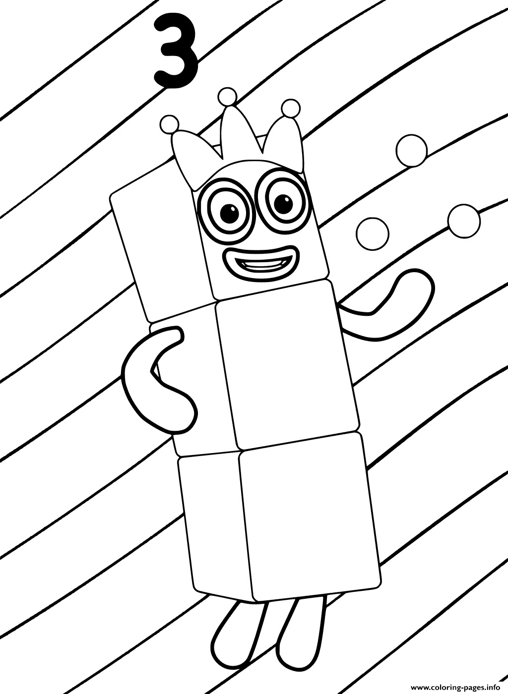 90 Printable Number Block Coloring Pages 43