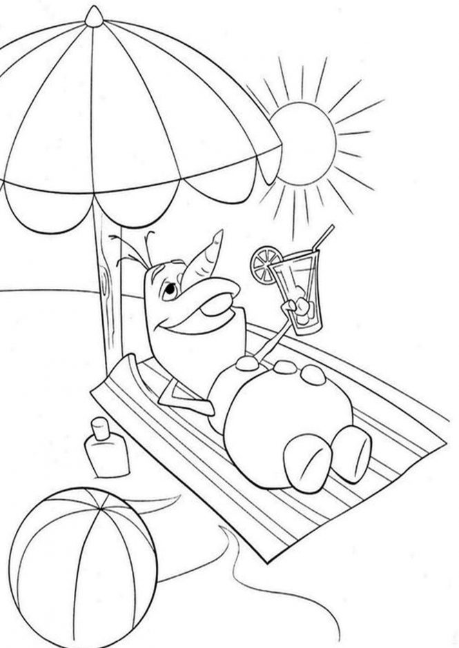 90 Printable Summer Fair Coloring Pages 17