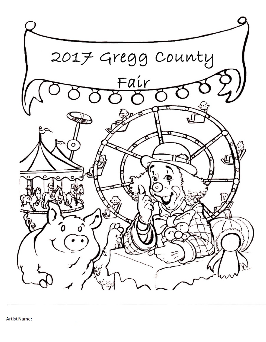 90 Printable Summer Fair Coloring Pages 2