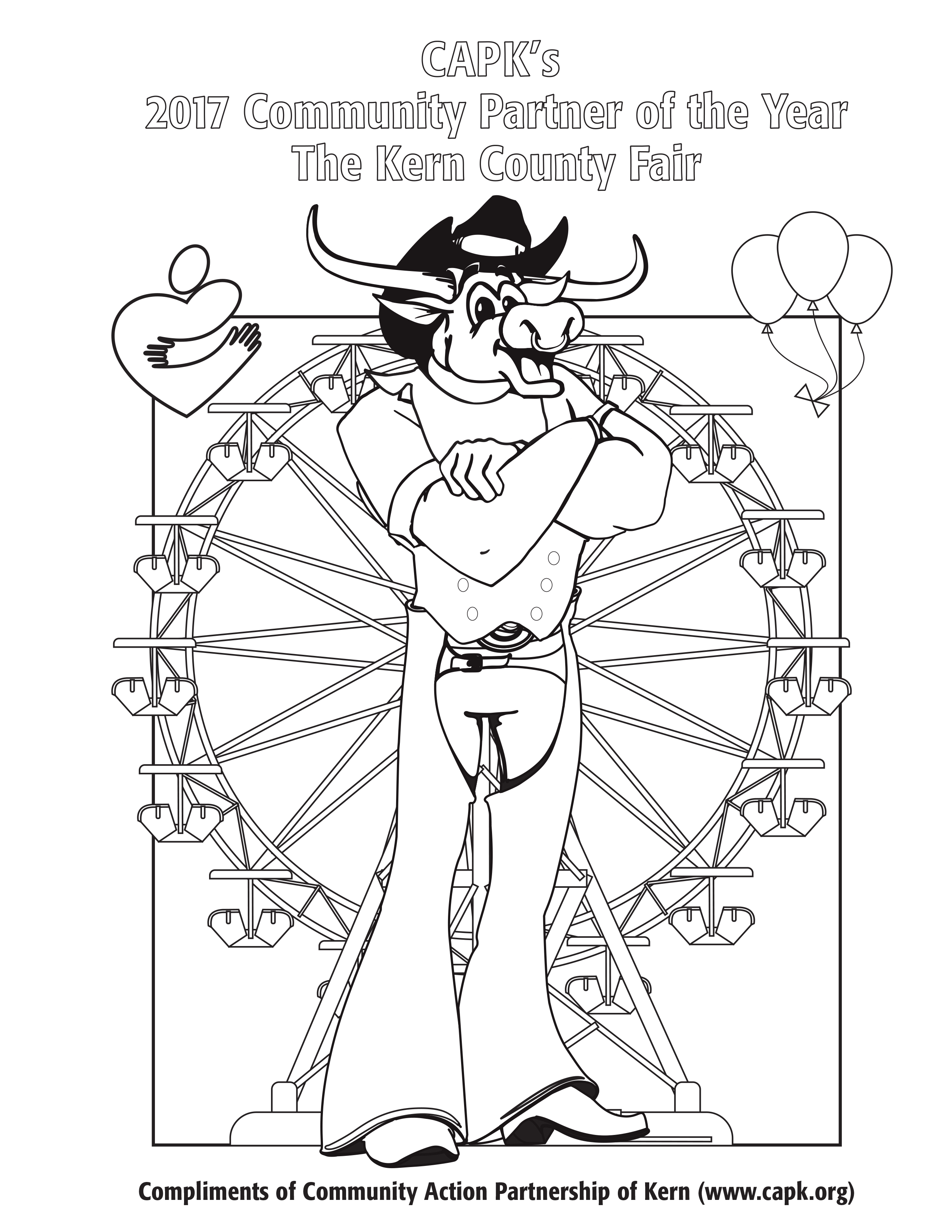 90 Printable Summer Fair Coloring Pages 22