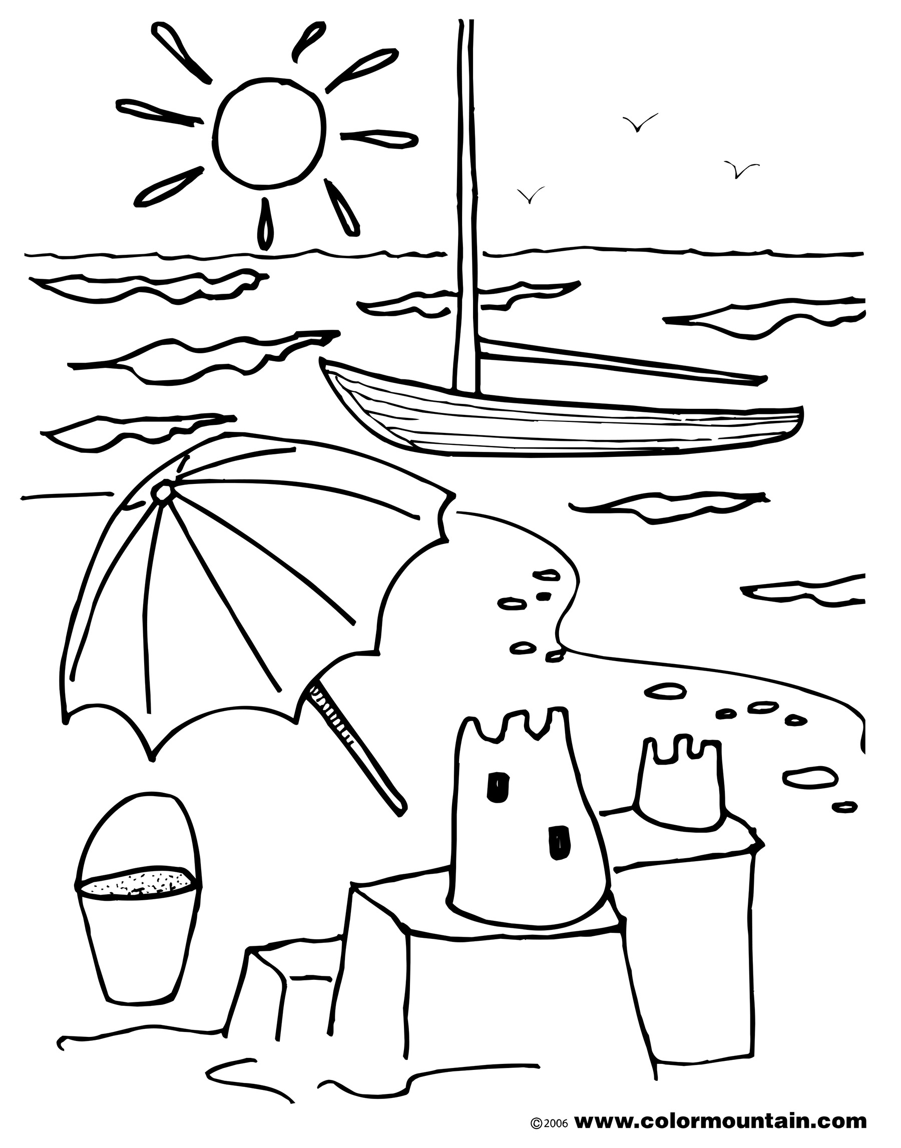 90 Printable Summer Fair Coloring Pages 31