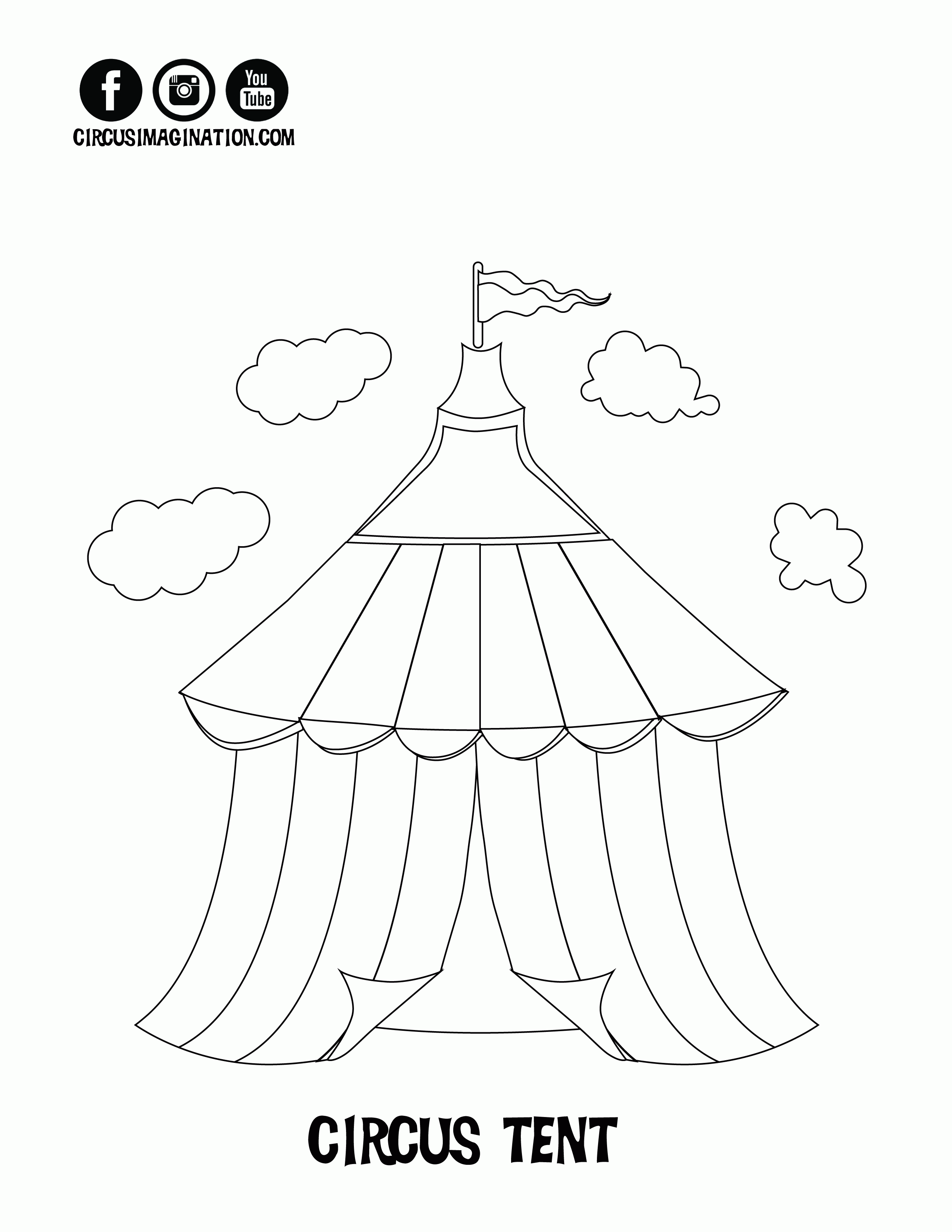 90 Printable Summer Fair Coloring Pages 4