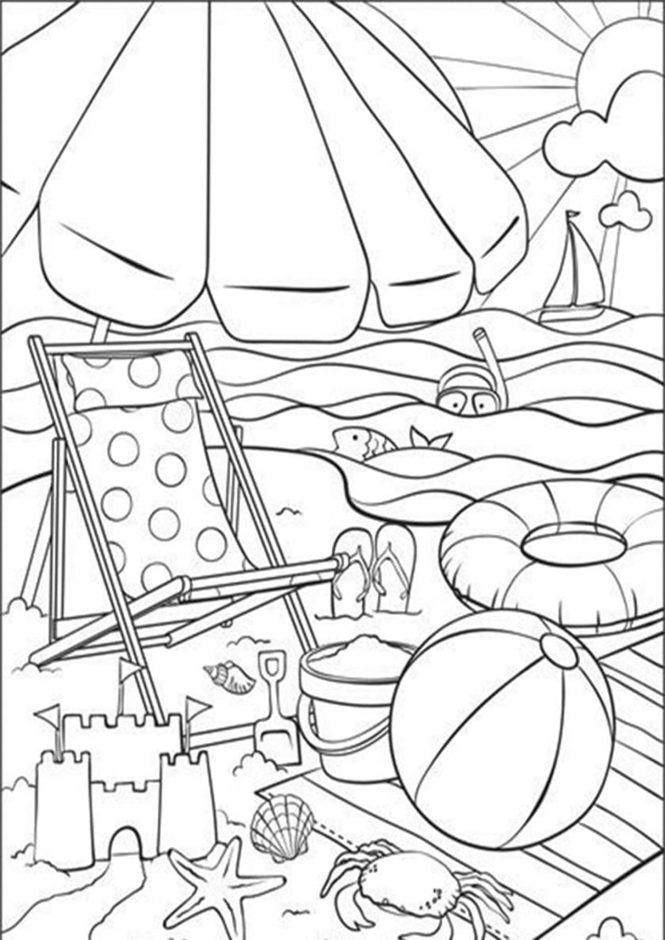 90 Printable Summer Fair Coloring Pages 60