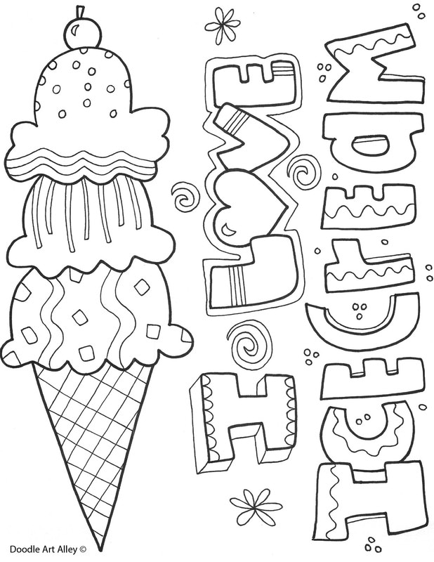 90 Printable Summer Fair Coloring Pages 65