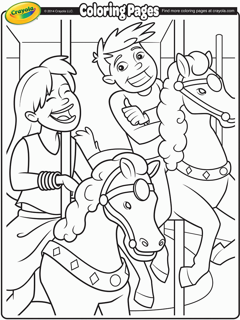 90 Printable Summer Fair Coloring Pages 85