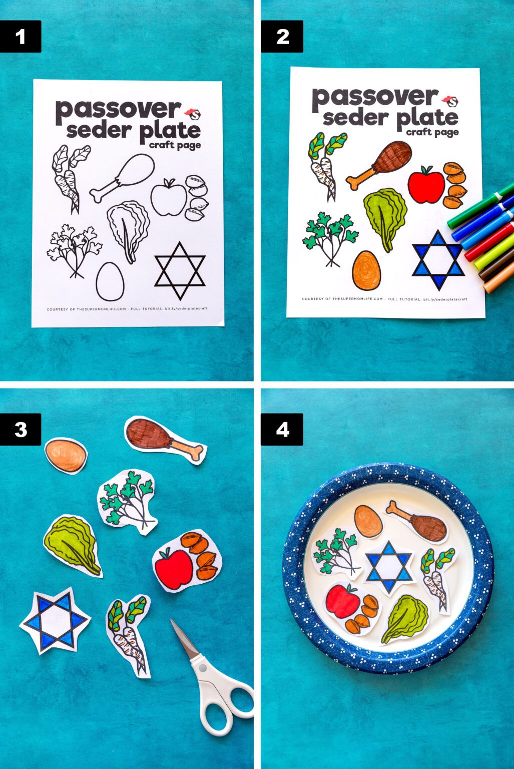 90 Seder Plate Coloring Pages 19