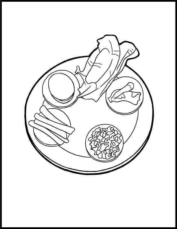 90 Seder Plate Coloring Pages 26