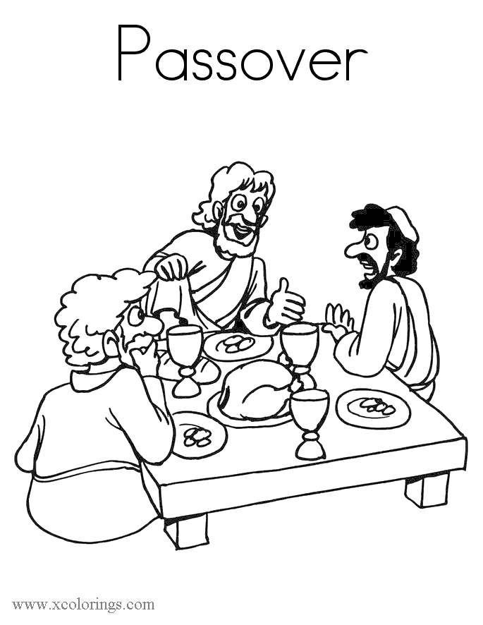 90 Seder Plate Coloring Pages 3