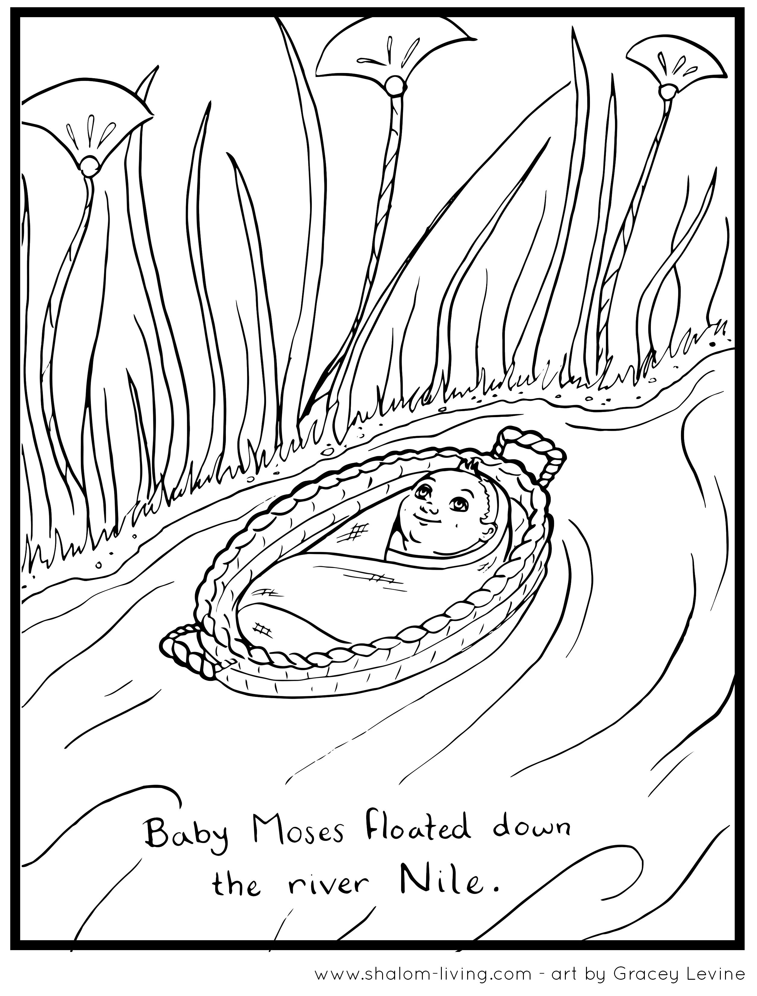 90 Seder Plate Coloring Pages 47