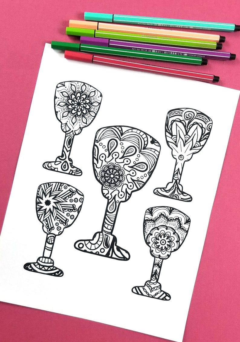 90 Seder Plate Coloring Pages 82