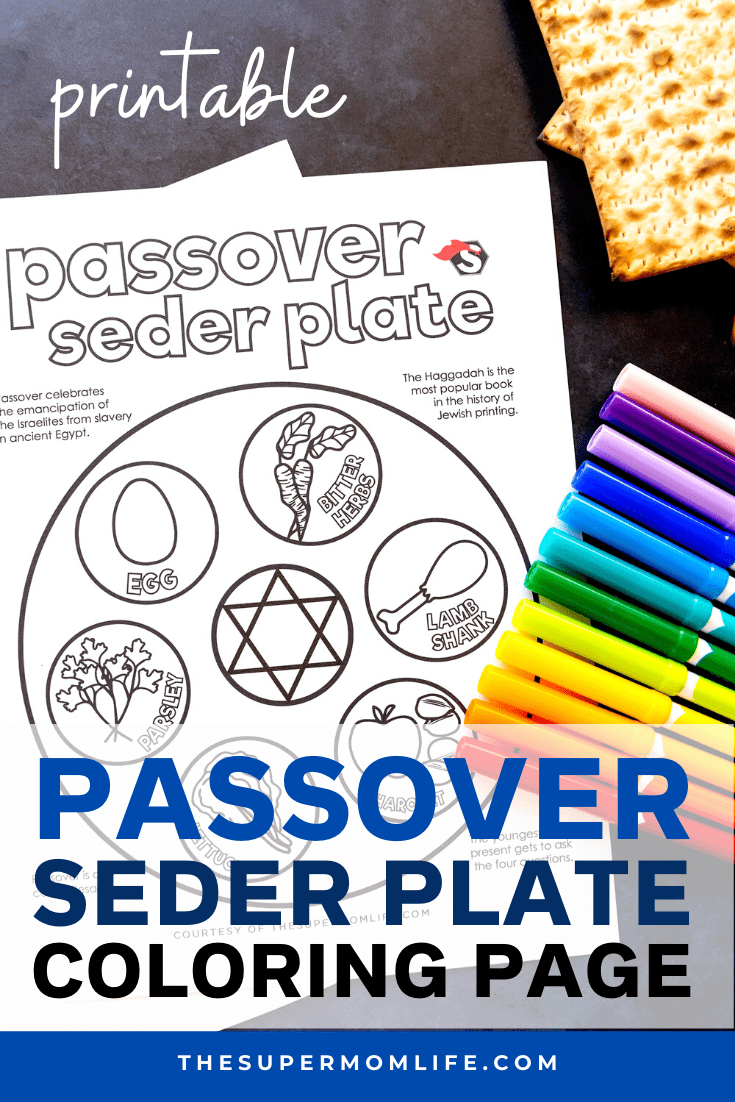 90 Seder Plate Coloring Pages 91