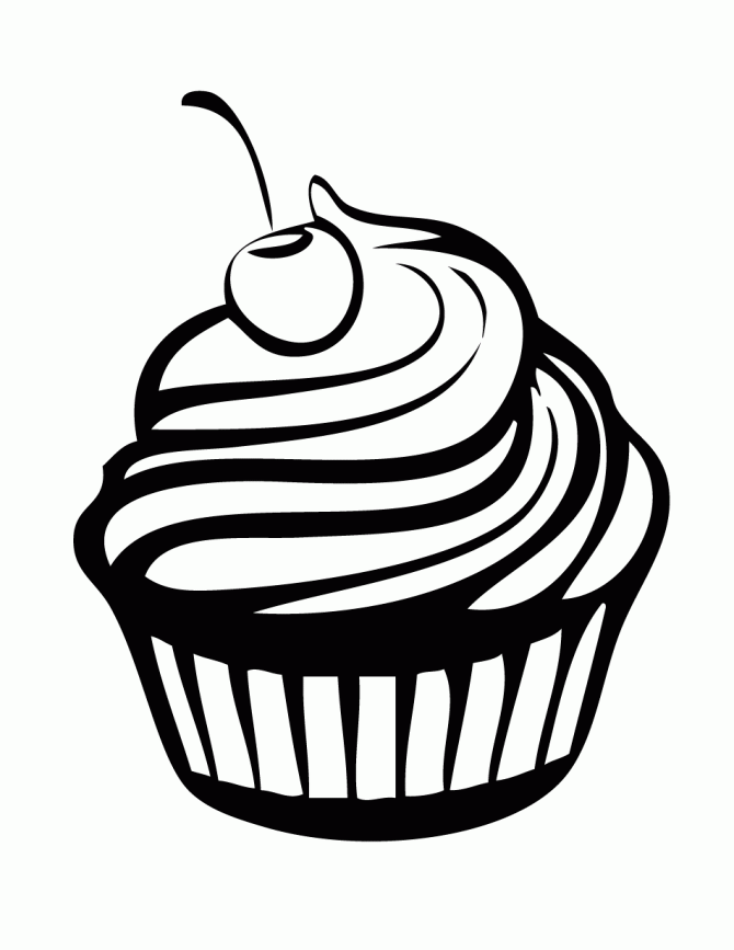 Get 85 Coloring Pictures Of Cupcakes Ideas 12