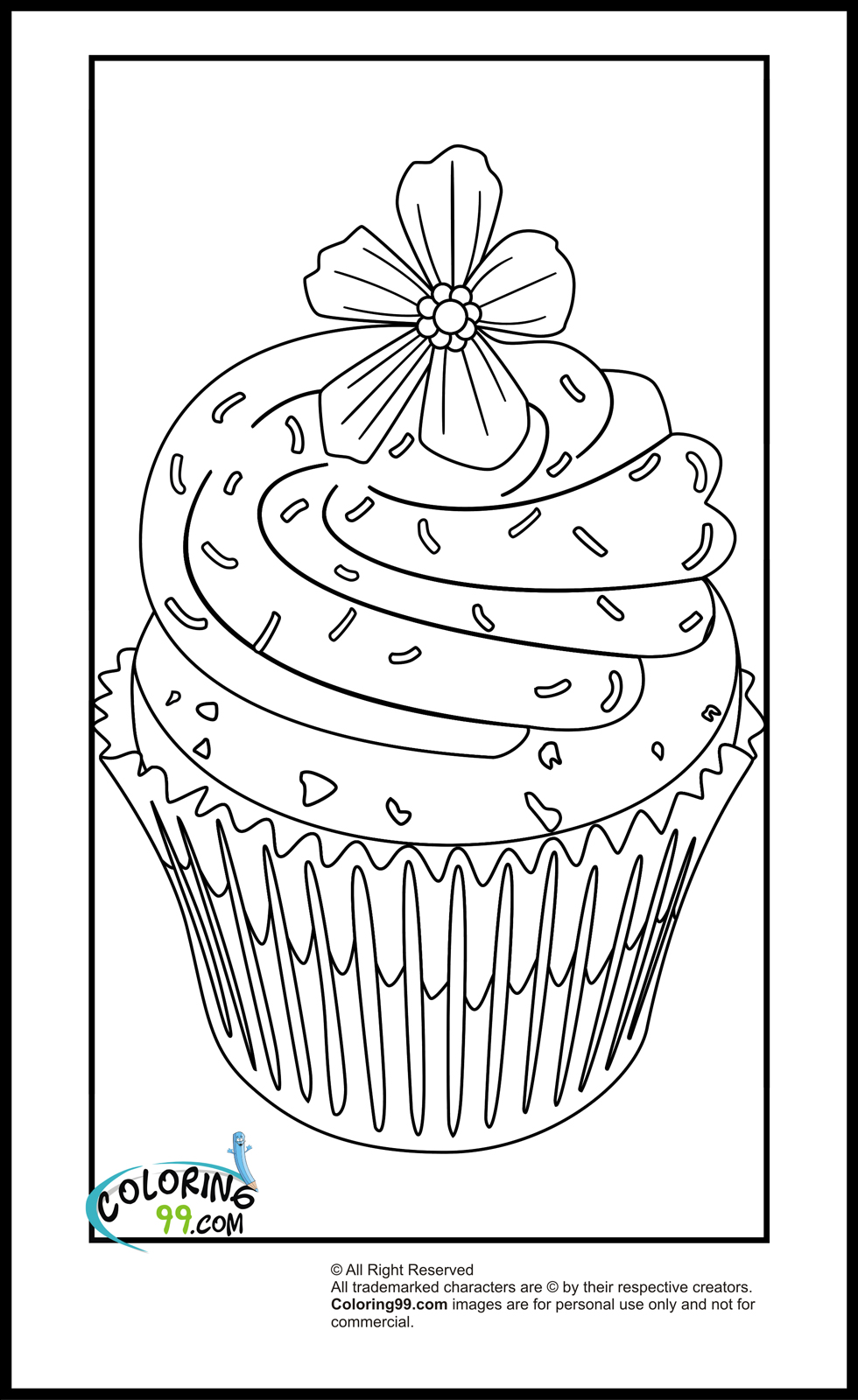Get 85 Coloring Pictures Of Cupcakes Ideas 20