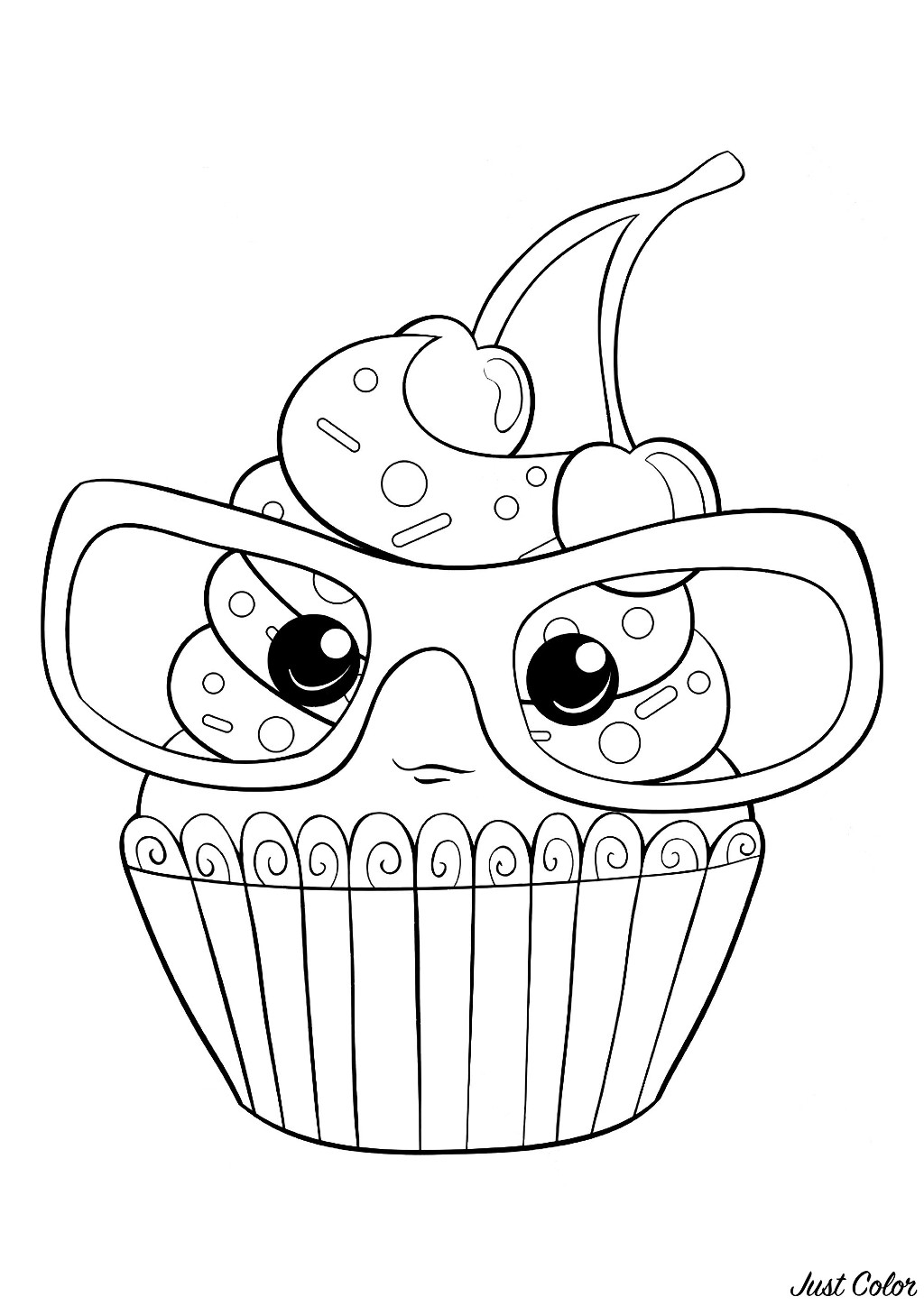 Get 85 Coloring Pictures Of Cupcakes Ideas 21