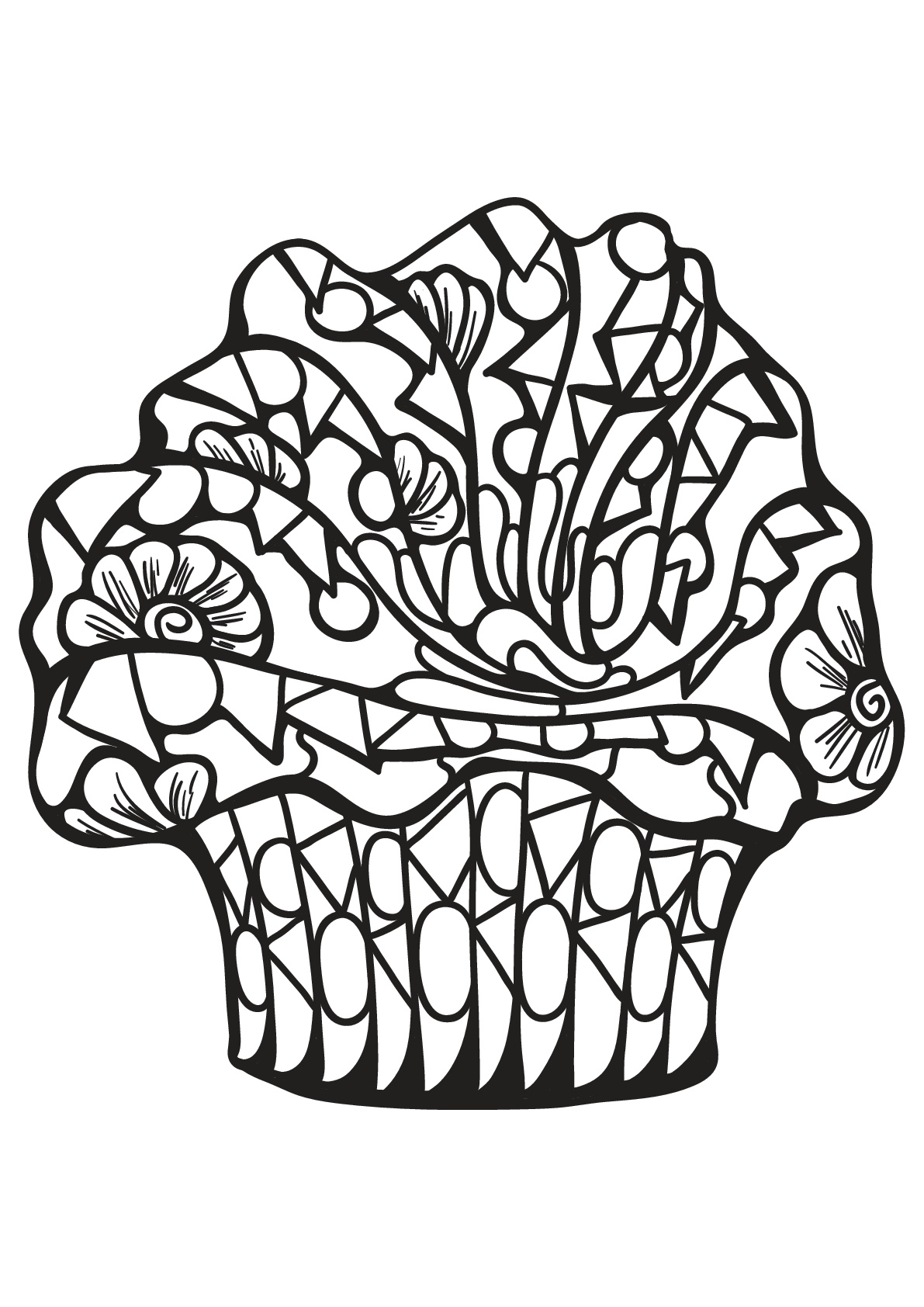 Get 85 Coloring Pictures Of Cupcakes Ideas 23