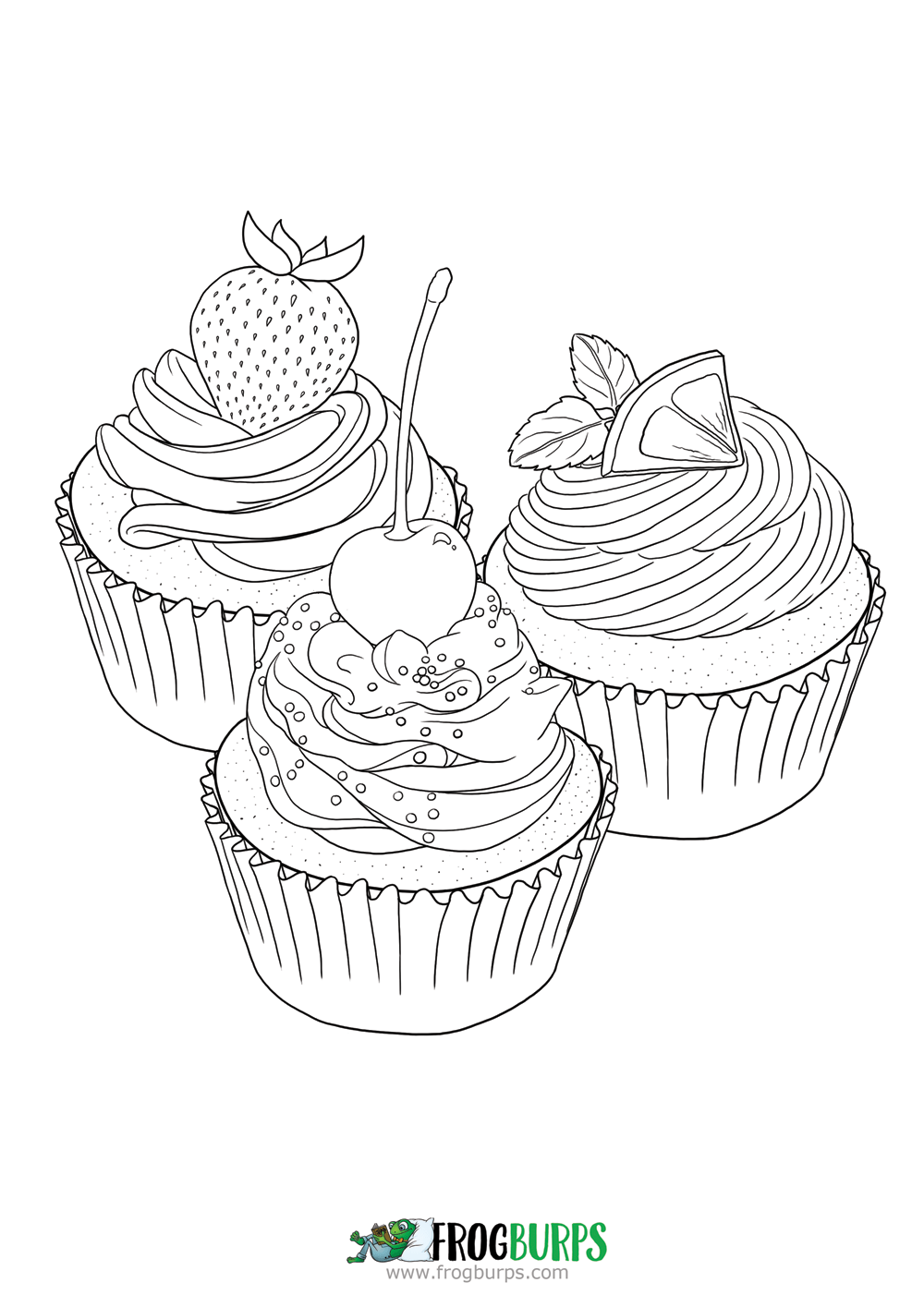 Get 85 Coloring Pictures Of Cupcakes Ideas 24
