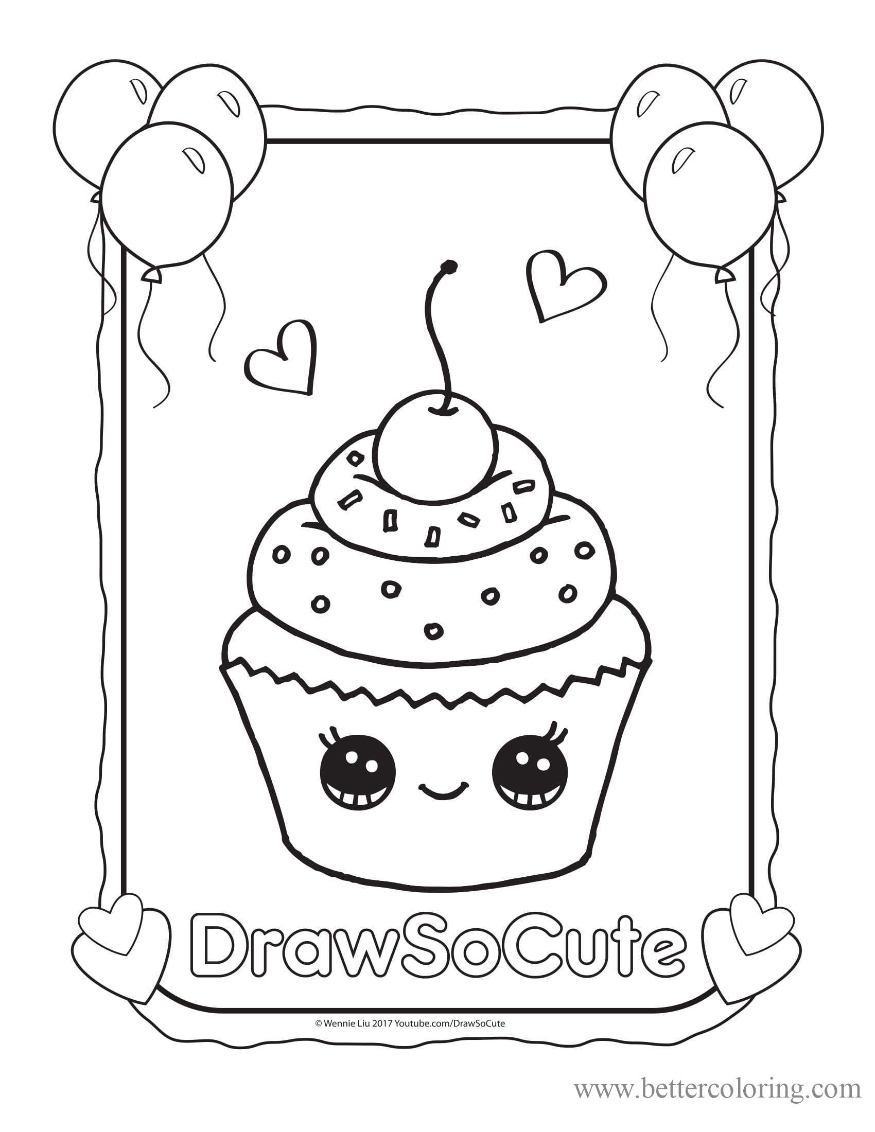 Get 85 Coloring Pictures Of Cupcakes Ideas 29