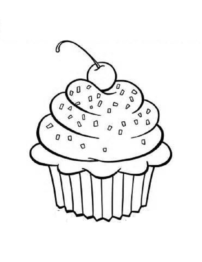 Get 85 Coloring Pictures Of Cupcakes Ideas 3