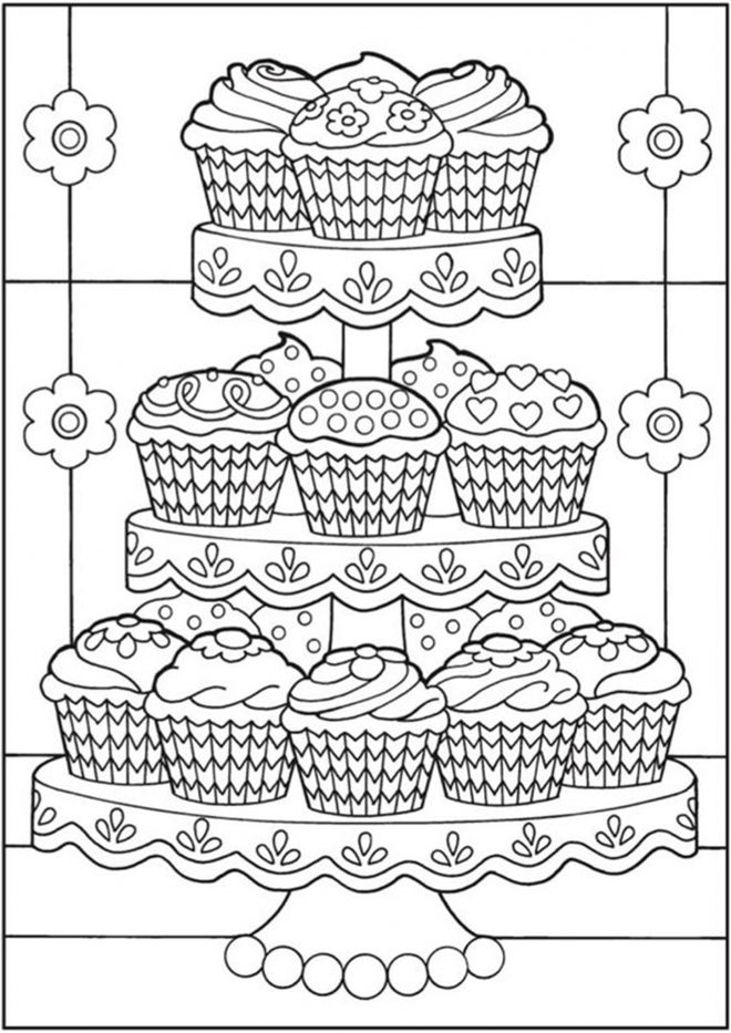 Get 85 Coloring Pictures Of Cupcakes Ideas 31