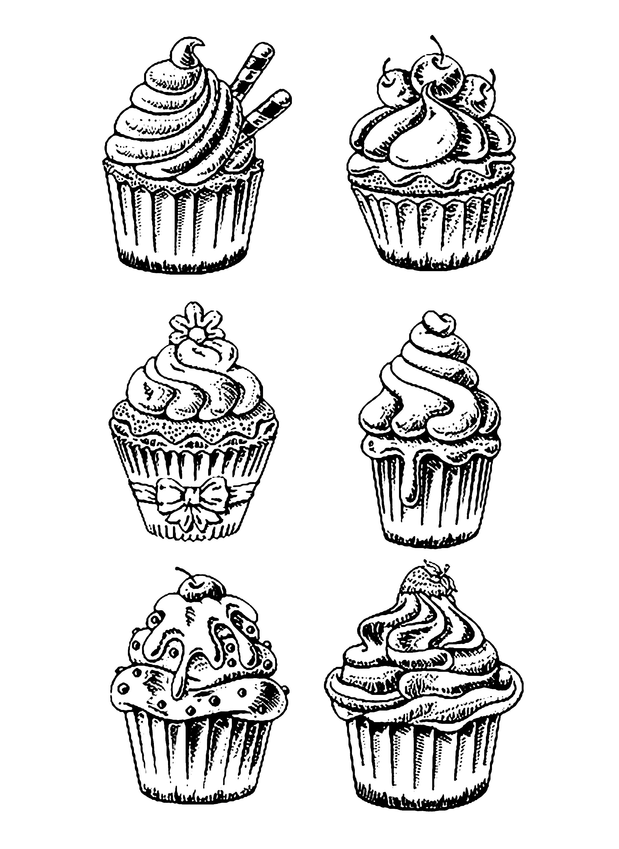 Get 85 Coloring Pictures Of Cupcakes Ideas 33