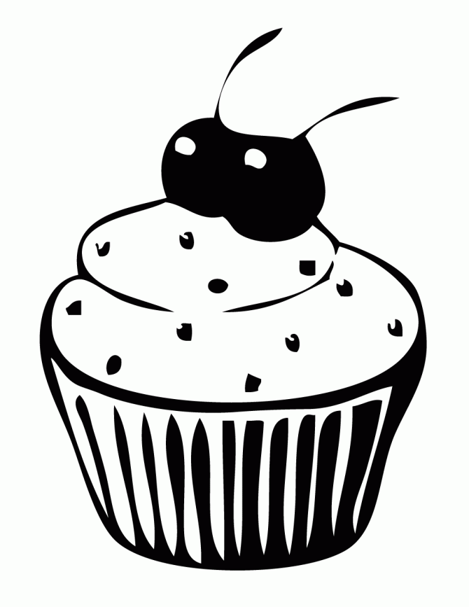 Get 85 Coloring Pictures Of Cupcakes Ideas 4