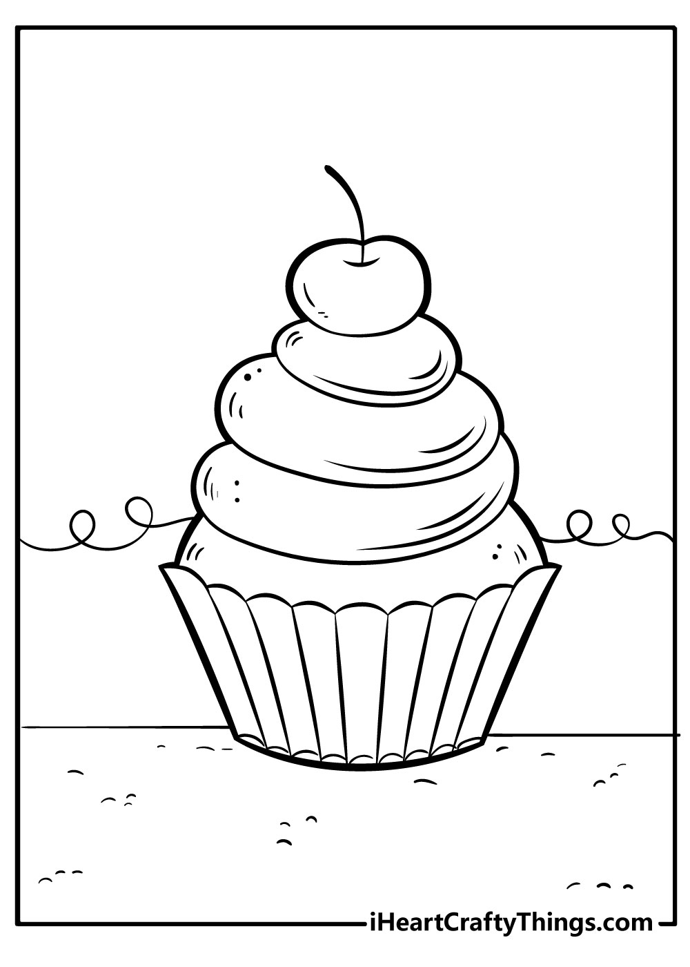 Get 85 Coloring Pictures Of Cupcakes Ideas 56