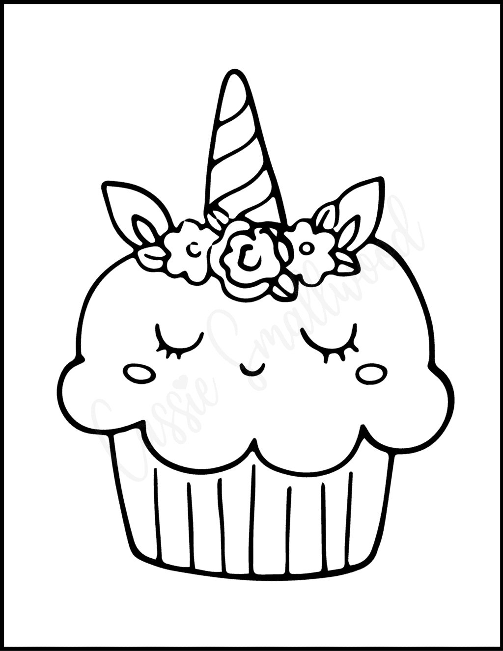 Get 85 Coloring Pictures Of Cupcakes Ideas 58