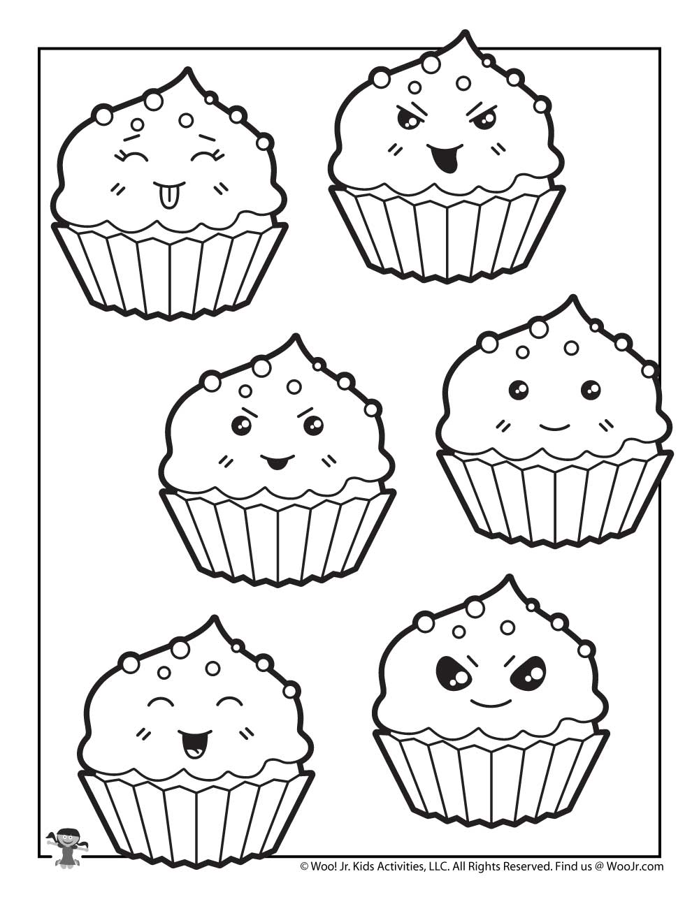 Get 85 Coloring Pictures Of Cupcakes Ideas 60