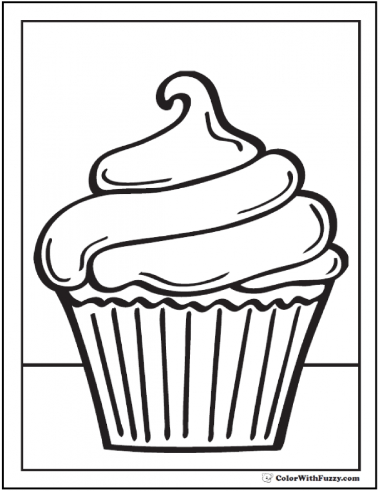 Get 85 Coloring Pictures Of Cupcakes Ideas 61