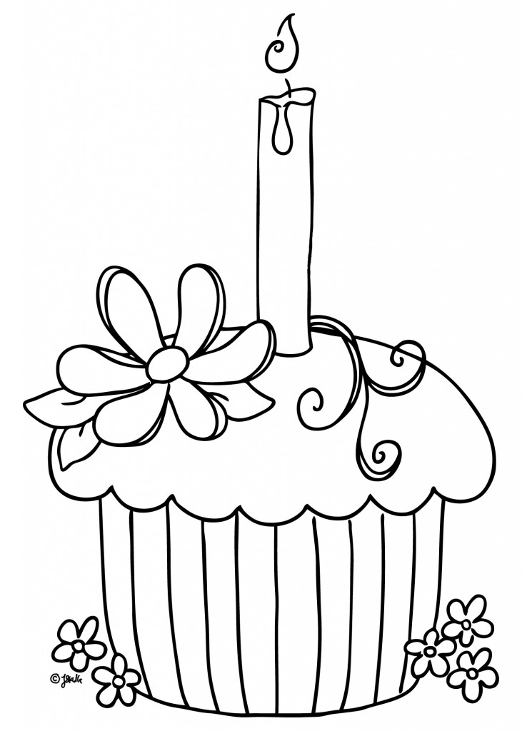Get 85 Coloring Pictures Of Cupcakes Ideas 8