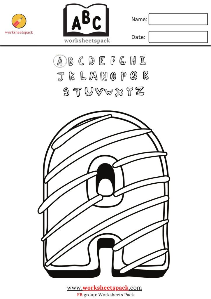 Get 85 Letter A Coloring Worksheet Ideas 16
