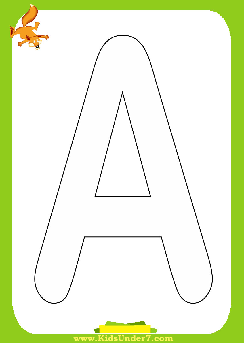 Get 85 Letter A Coloring Worksheet Ideas 17