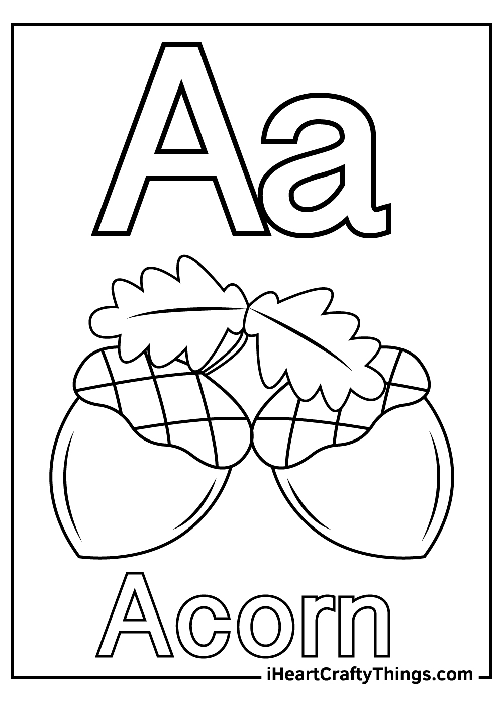 Get 85 Letter A Coloring Worksheet Ideas 22